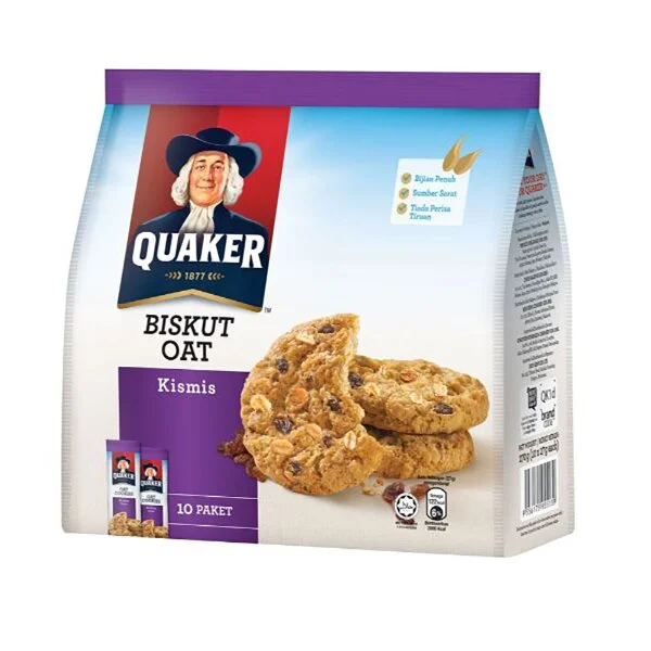Quacker Oat Cookies Choc Chip 30s