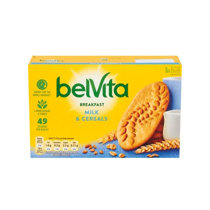 Belvita Breakfast Milk And Cereal Biscuit 225g