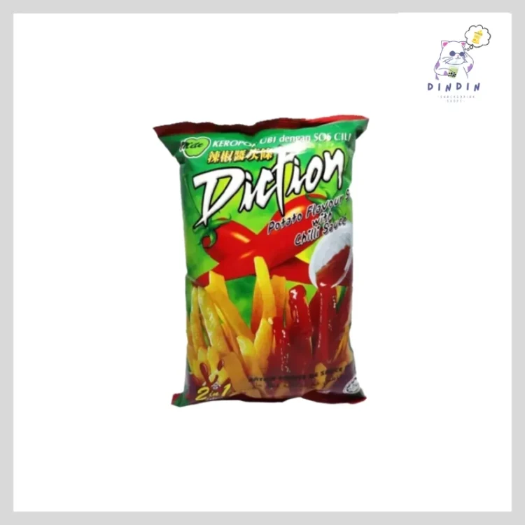Diction Potato Flavour Stick With Chilli Sauce 120g