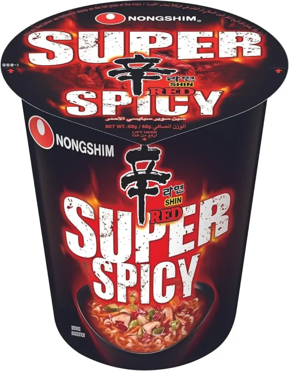 Nongshim Ramen Super Spicy Cup Noodles 68g