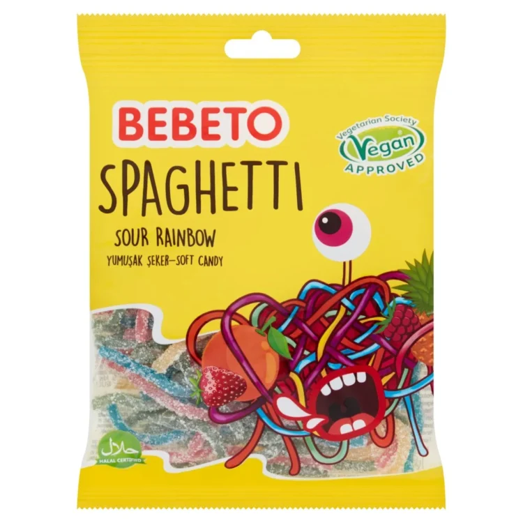 Bebeto Spaghetti Rainbow 70g