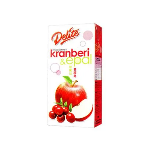 Delite Cranberry and Apple Juice 1L