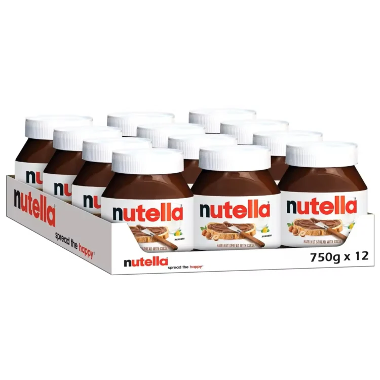 Nutella (12 x 750g) carton