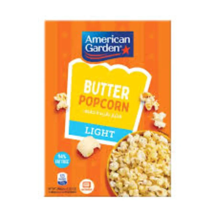 American Garden Light Butter Pop Corn 240g