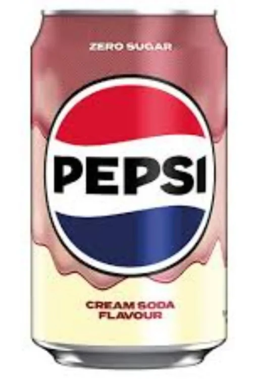 Pepsi Cream Soda Flavour Zero Sugar 330ml