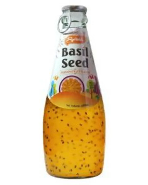 Sprinkle Basil Seed Passion Fruit Juice 290ml