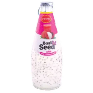 Pran Basil Seed Lychee Juice 290ml