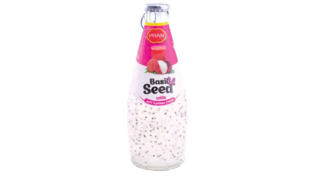 Pran Basil Seed Lychee Juice 290ml