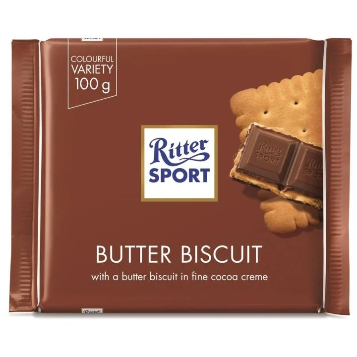 Ritter Sport Dark Butter Biscuit 100g