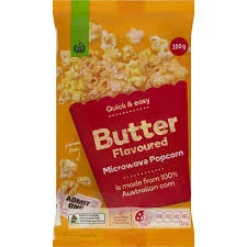 Woolworths Butter Popcorn 100g