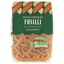 Sainsbury Whole Wheat Fusilli 500g