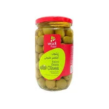 Wadi Food Pitted Green Olives 340g