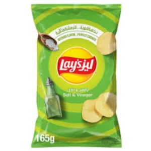 Lays Salt And Vinegar 165g
