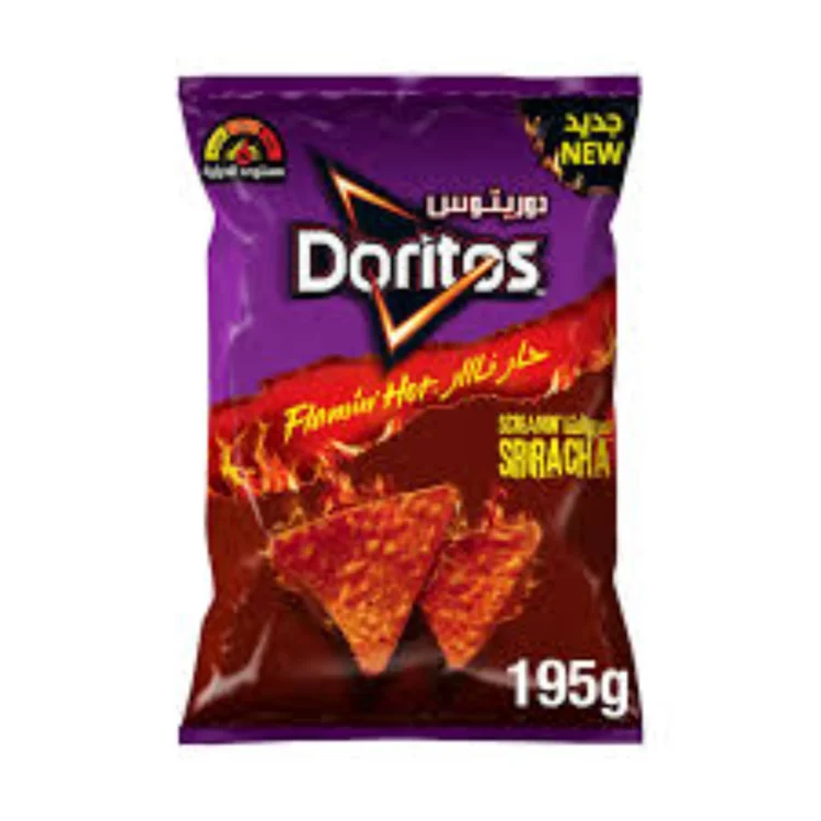 Doritos Flamin Hot Screamin Sriracha 195g