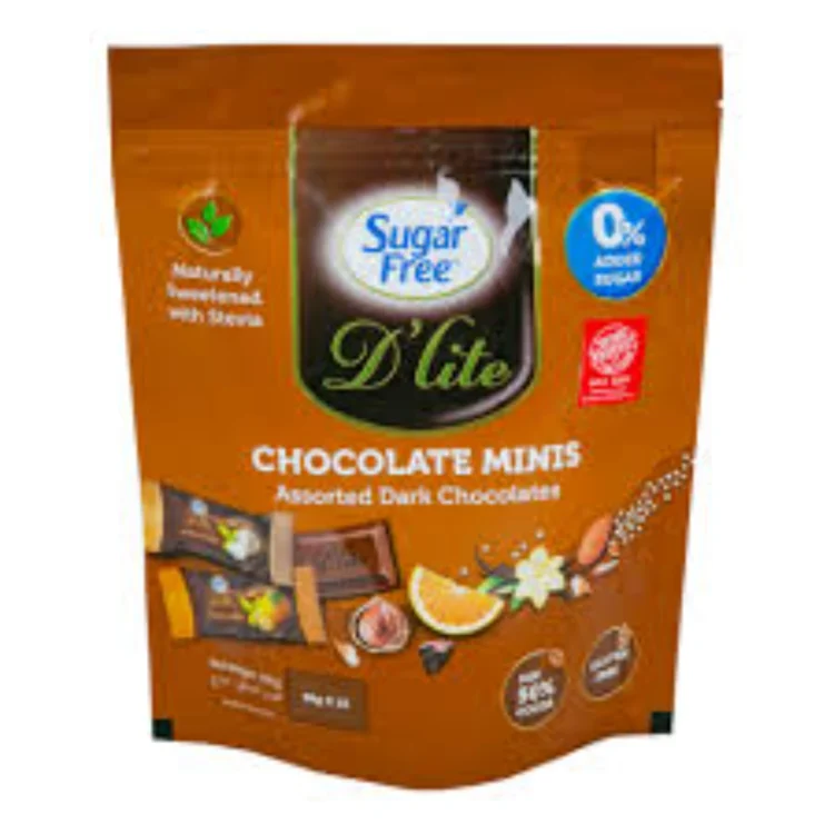 D Lite Sugar Free Dark Chocolate Minis 150g