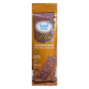 D Lite Sugar Free Granola Bar With Oats And Chocolate 30g