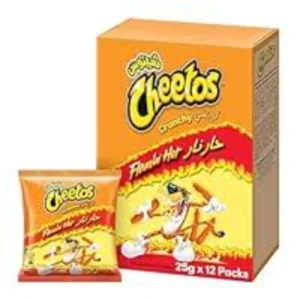 Cheetos Crunchy Flamin Hot Multi-Pack 25g x 12