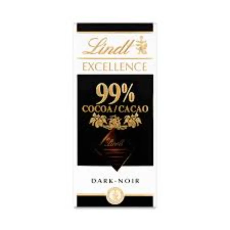 Lindt Excellence 99% Cocoa Chocolate 50g