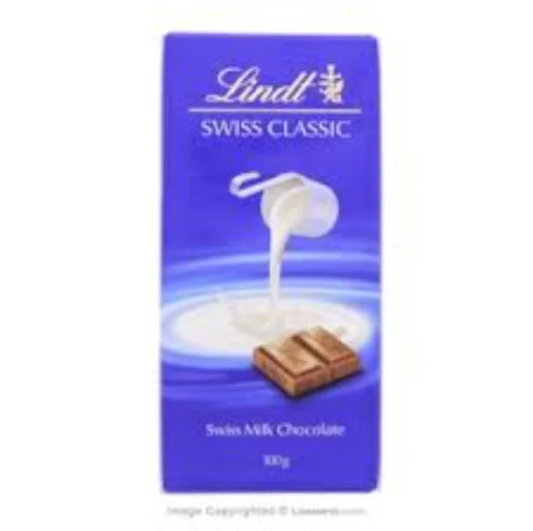 Lindt Swiss Classic Milk Chocolate 100g