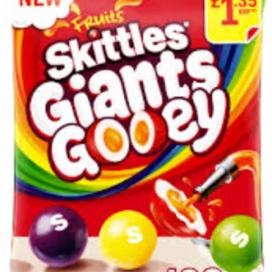 Skittles Giants Gooey Fruit 109g