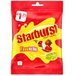 Starburst Fruit Chews Fave Red's 127g