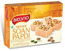Bikano Orange Soan Papdi 250g