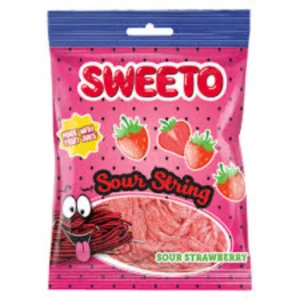 Sweeto Sour Strawberry Gummies 80g