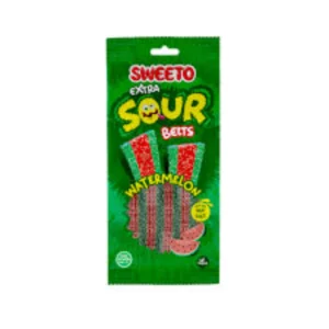 Sweeto Watermelon Extra Sour Belts 75g