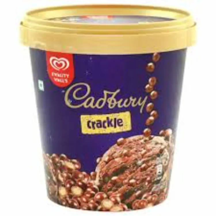 Cadbury Crackle Ice Cream tub 420g