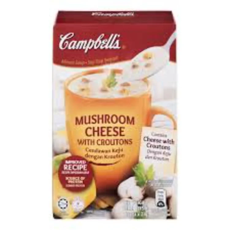 Campbell’s Mushroom Cheese With Croutons 63g
