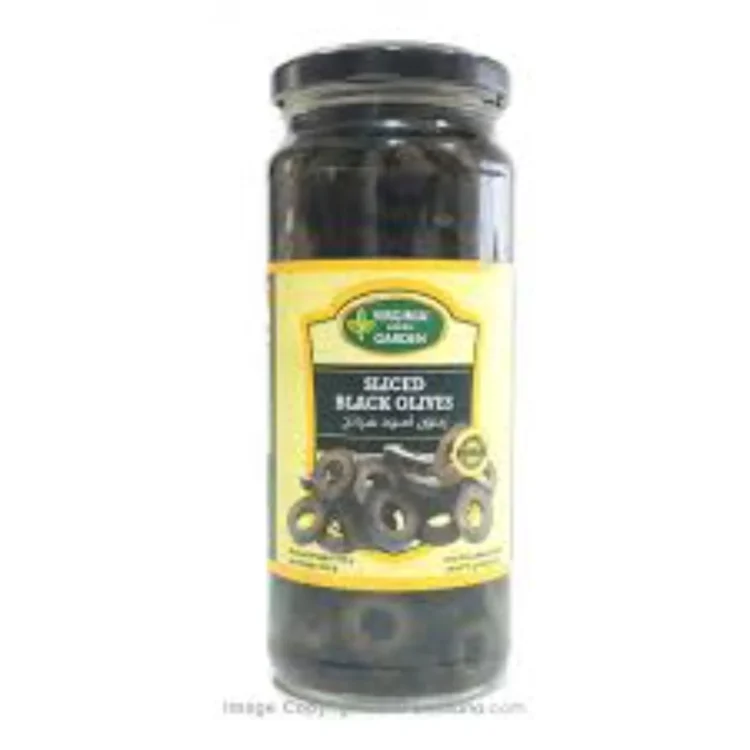Imperial Garden Pitted Black Olives 340g
