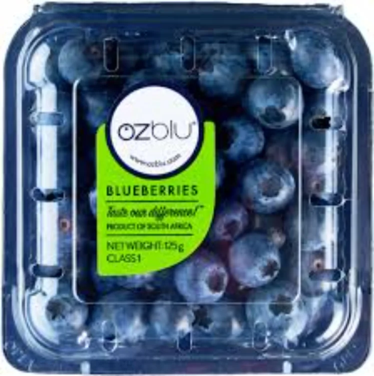 Ozblu Jumbo Fresh Blueberries 125g