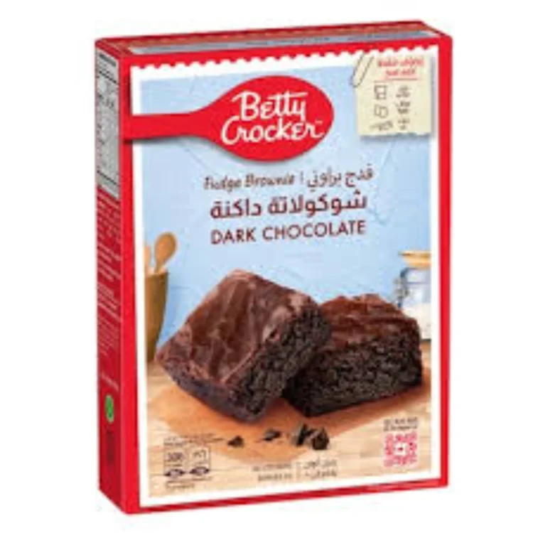 Betty Crocker Dark Chocolate Fudge Brownie Mix 500g