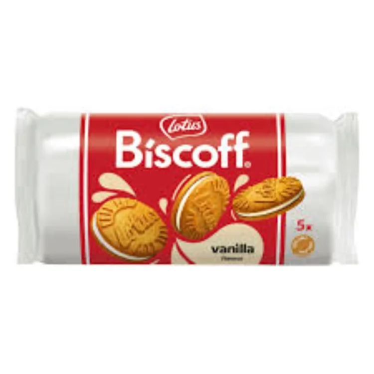 Lotus Biscoff Vanilla Cream Biscuit 50g
