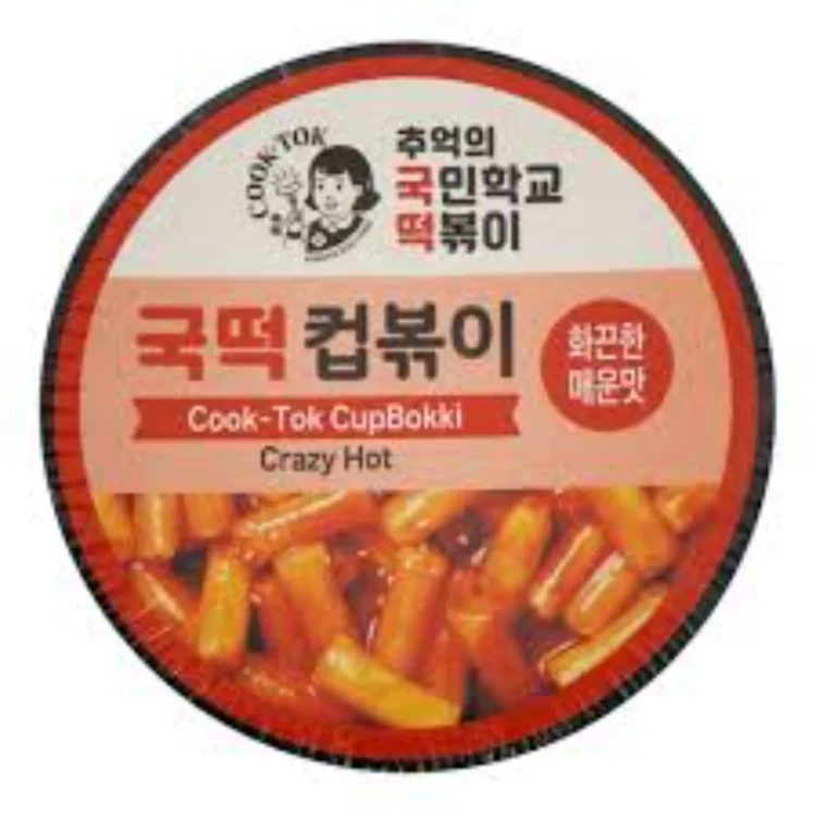 Cook – Tok CupBokki Crazy Hot 135g