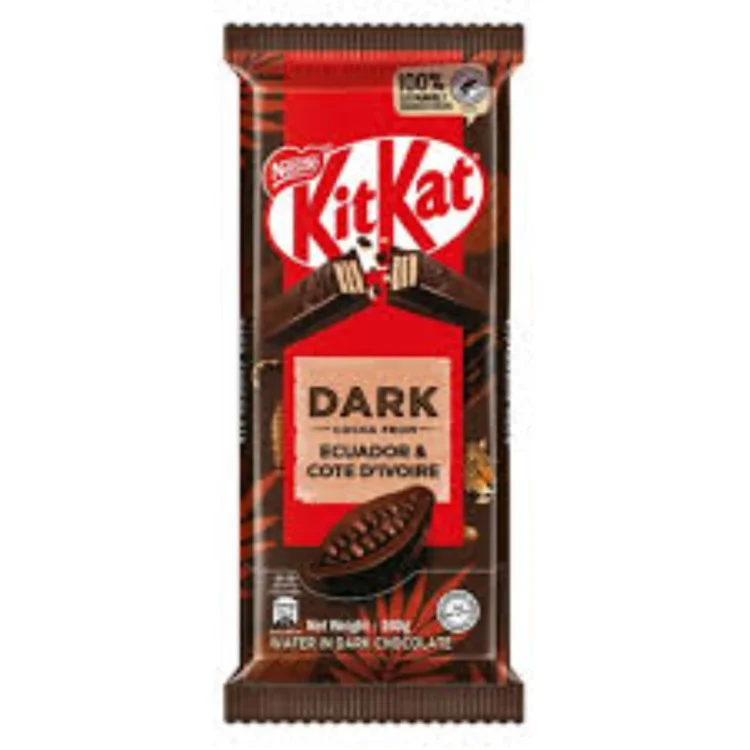 Kit Kat Dark Cocoa From Ecuador & Cote D’ Ivoire 160g