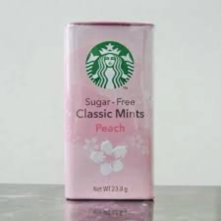 Starbucks Suger Free Peach Flavours Classic Mints 22.7g