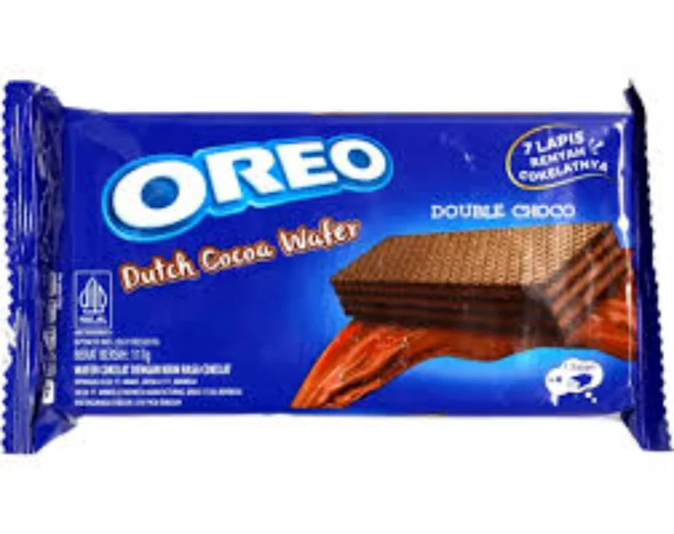 Oreo Dutch Cocoa Wafer Double Choc 117g