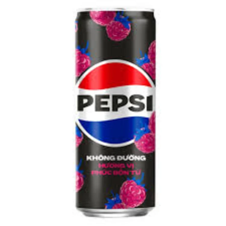 Pepsi Raspberry Zero suger 320ml