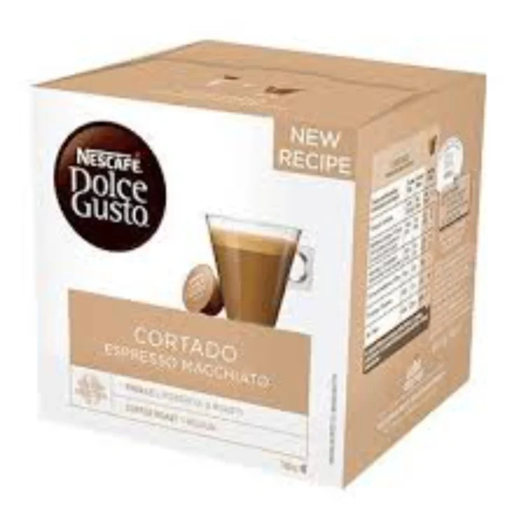 Nescafe Dolce Gusto Cortado Espresso Macchiato 16x Pods 100.8g