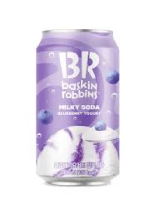 Baskin Robbins Blueberry Yogurt Milky Soda 350ml
