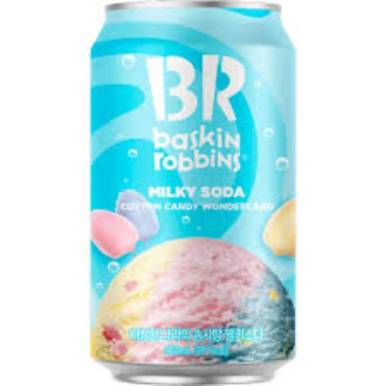 Baskin Robbins Cotton Candy Wonderland Milky Soda 350ml