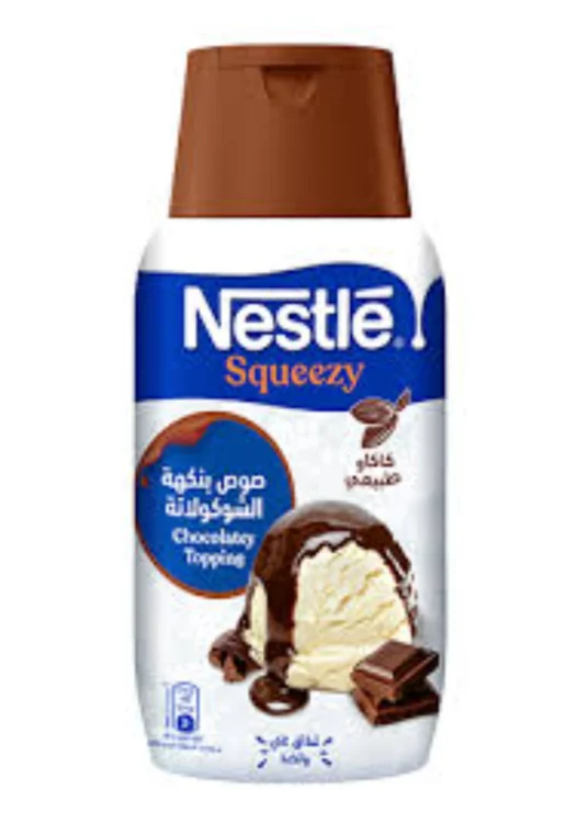 Nestle Squeezy Chocolatey Topping 450g