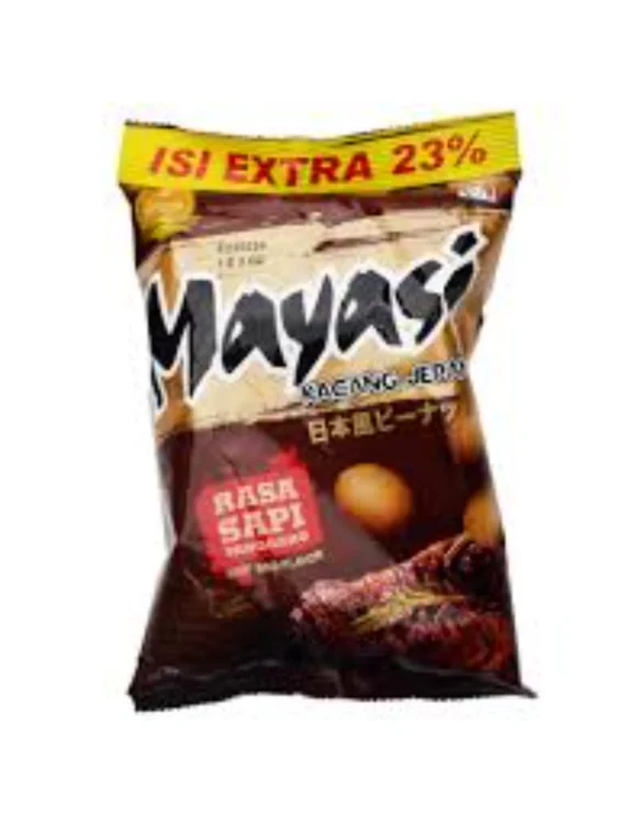 Mayasi Ala Kacang Jepang Beef Bbq Flavor 65g