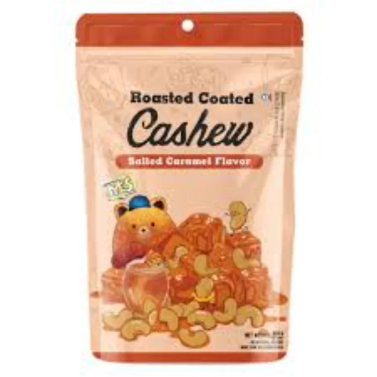 Iyes Roasted Coated Cashew Salted Caramel Flavor 100g