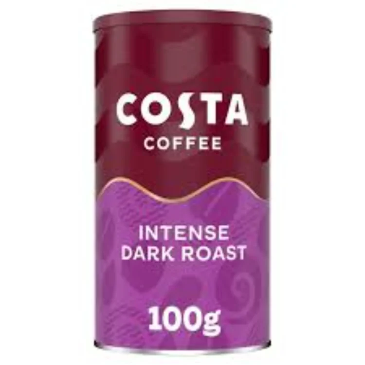 Costa Intense Dark Roast Coffee 100g