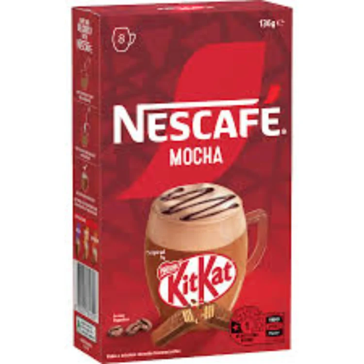 Nescafe Kit Kat Mocha 8 mugs 136g