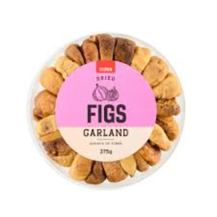 Coles Dried Figs Garland 375g