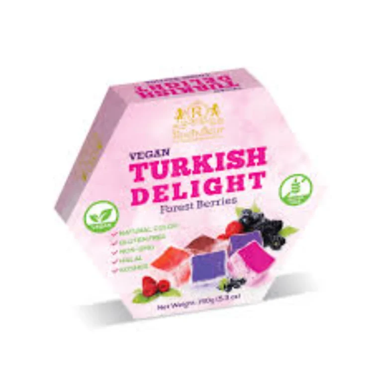 Rochefleur Vegan Turkish Delight Forest Berries 150g