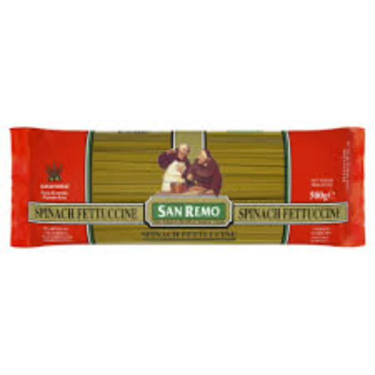 San Remo Spinach Fettuccine 500g